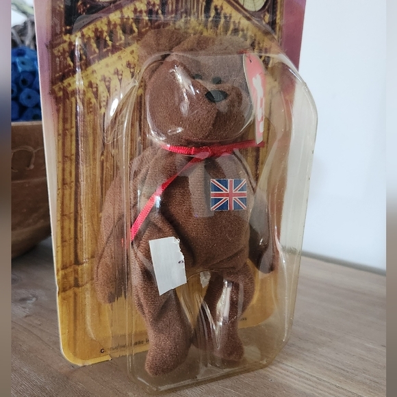 🧸 Ty Beanie Baby “Britannia” the Bear – McDonald’s Edition, England, 1999 - Picture 2 of 12